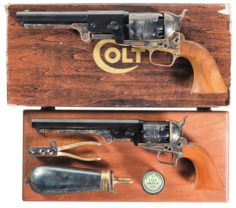 Two Colt Black Powder Series Percussion Revolvers Rock Island Auction