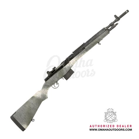 Aa9112 Springfield M1a Scout Squad Black Speckled Omaha Outdoors