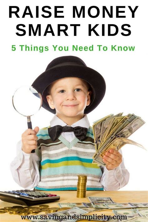 How To Raise Money Smart Kids Money Smart Kids Smart Kids How To