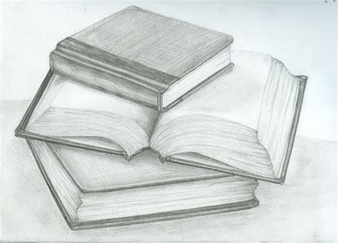 Books By Thewavertree On Deviantart Book Drawing Pencil Drawings