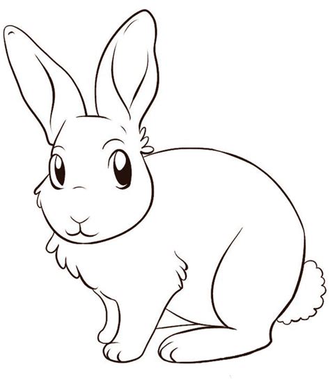 Find free printable cute bunny coloring pages for coloring activities. Printable Rabbit Coloring Pages