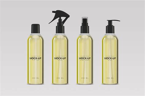 The bamboo palettes and compacts have minor flaws that, in a way, make them even more special. Cosmetics Packaging PSD Mock-up ~ Product Mockups ...