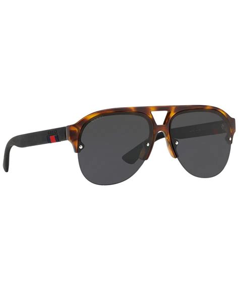 gucci sunglasses gg0170s 59 and reviews sunglasses by sunglass hut men macy s