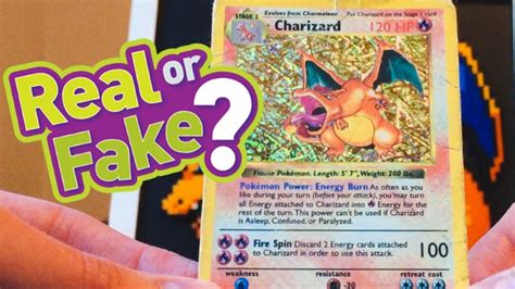 Fake Pokemon Cards How To Identify Them Fake Vs Real Pokemon Cards