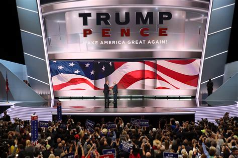 Photographs From Wednesday At The Republican National Convention The