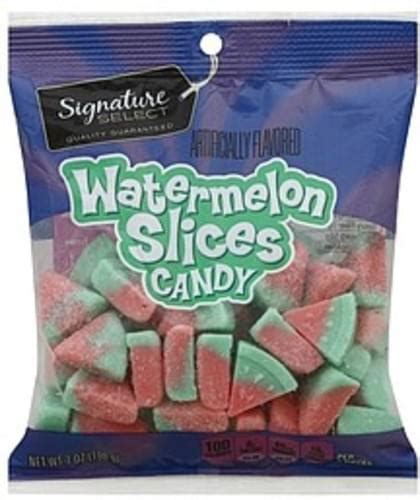 Signature Select Watermelon Slices Candy 7 Oz Nutrition Information