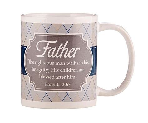 Crafty fathers day gifts that get dad and your child working together and bonding are always a great idea! Boxed Mug Dad | Mugs, Proverbs 20, Fathers day mugs
