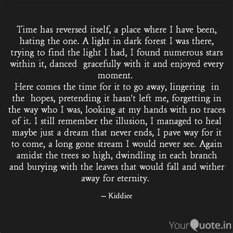 Time Has Reversed Itself Quotes And Writings By M Lipika Yourquote