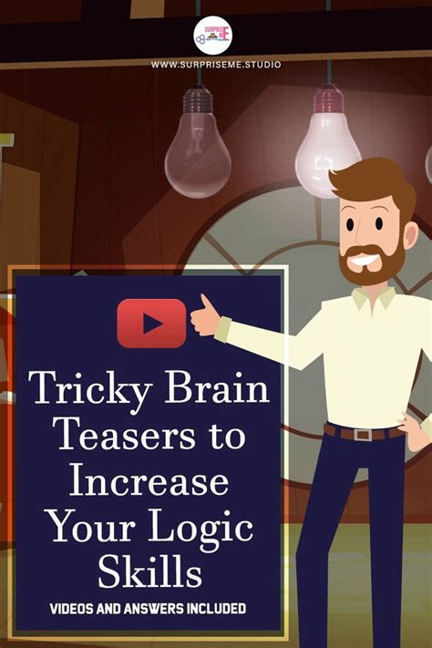 Tricky Brain Teasers To Increase Your Logic Skills Videos And Answers