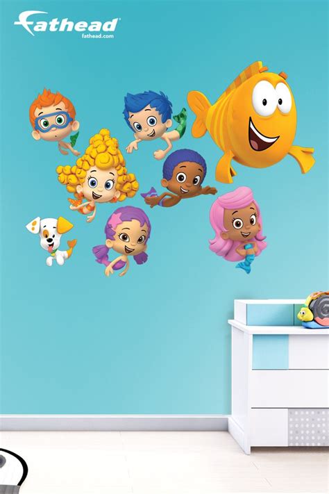 Complete with deema, gil, oona and many more, you are sure to find your favorite characters. Bubble Guppies Collection Wall Decal | Shop Fathead® for ...