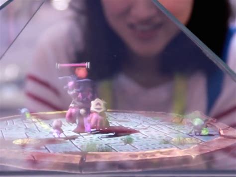 Holus The Interactive Tabletop Holographic Display Holographic