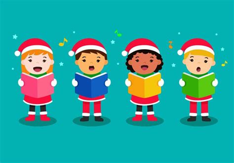 Christmas Carol Singers Clipart Free Christmas Carol