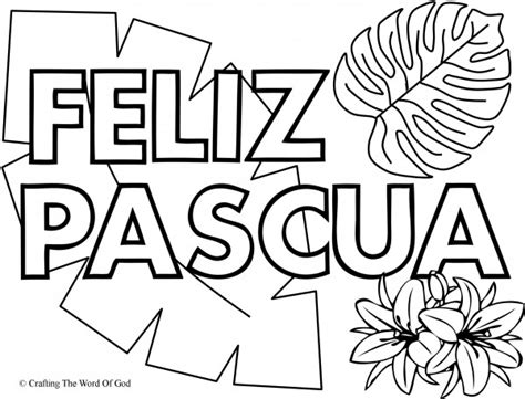 Carteles De Feliz Pascua Para Imprimir Y Colorear El Domingo Pascual