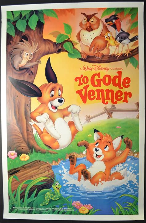 To Gode Venner Todd Og Copper The Fox And The Hound Norwegian Voice