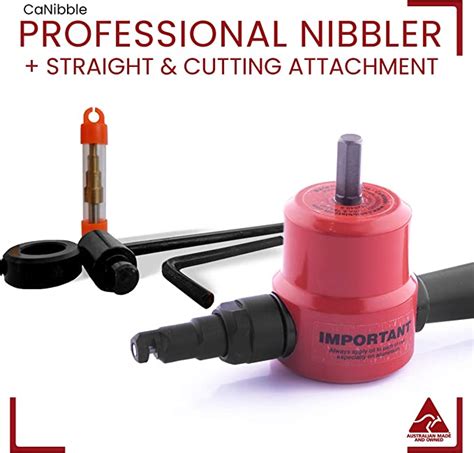 Canibble Professional Nibbler Straight And Circle Cutting Attachment