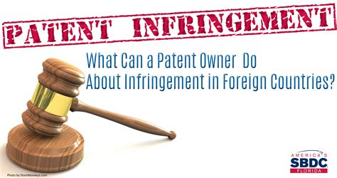 What Can a Patent Owner Do About Infringement in Foreign Countries?