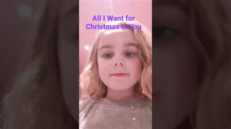 all i want for christmas is you youtube