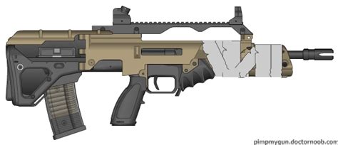 Bullpup Assault Rifle By Tooawesomeanker On Deviantart