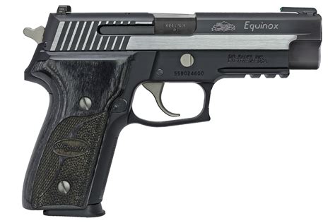 Sig Sauer P226 Equinox 9mm Dasa Pistol With Wood Grips Sportsmans
