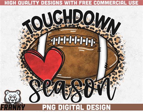 Touchdown Season Png Sublimation Design Instant Download Etsy