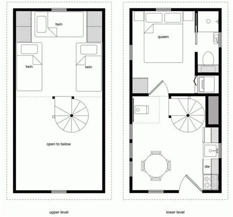 12 X 16 Tiny House Floor Plans Together With 12x32 Cabin Floor Plans