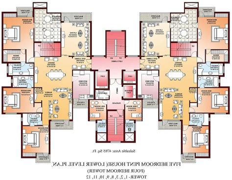 Awesome 10 Bedroom House Floor Plans New Home Plans Design