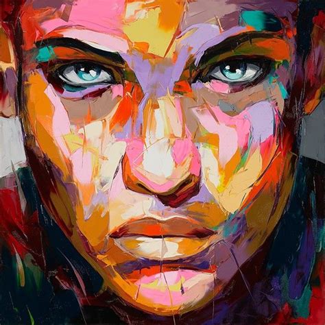 2011 On Behance Nielly Francoise Face Oil Painting Artist Painting