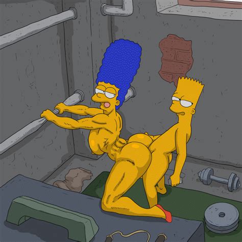 Post 4966168 Animated Bart Simpson Marge Simpson The Simpsons Vylfgor