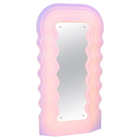 Pink ‘ultrafragola Mirror Designed By Ettore Sottsass For Poltronova