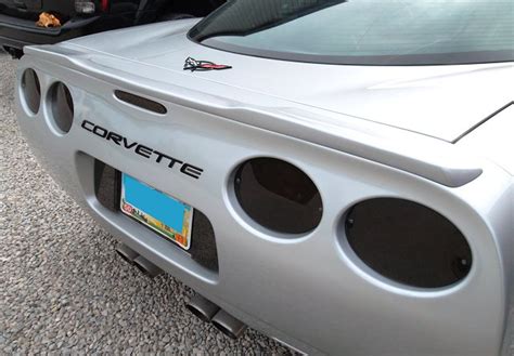 New C5 Corvette Zr1 Style Pre Painted Rear Spoiler Available In All