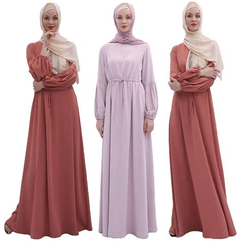 Vente En Ligne Pas Cher Dexperts Livraison Rapide Mode Mondiale Muslim Women Long Dress Islam