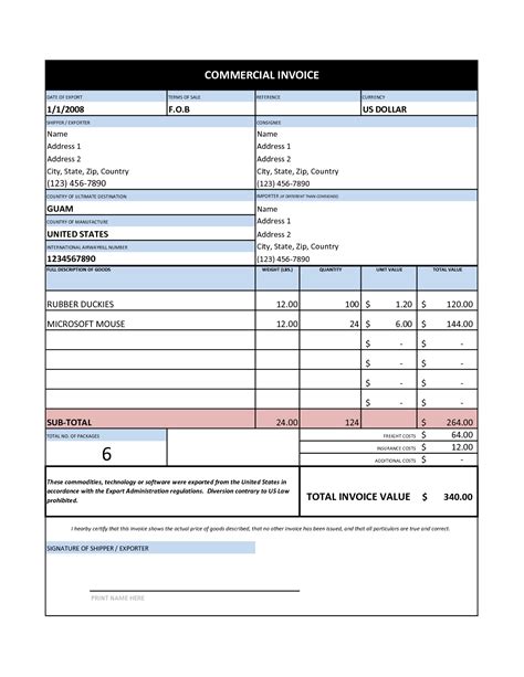 Construction Invoice Template Excel Invoice Template Ideas