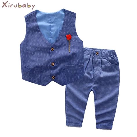 Xirubaby Boy Clothing Sets 2018 Kids Boys Clothes Set Children