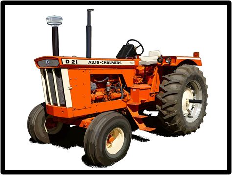 Allis Chalmers Model D 21 Tractor Collectible New Metal Sign Etsy