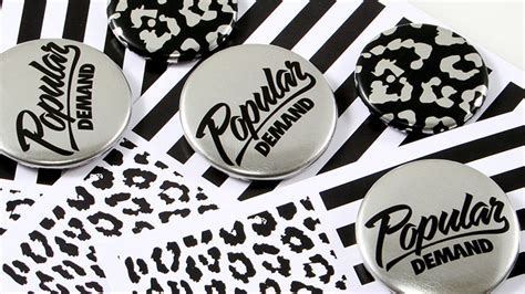 Custom Buttons Create Custom Button Pins And Promotional Products