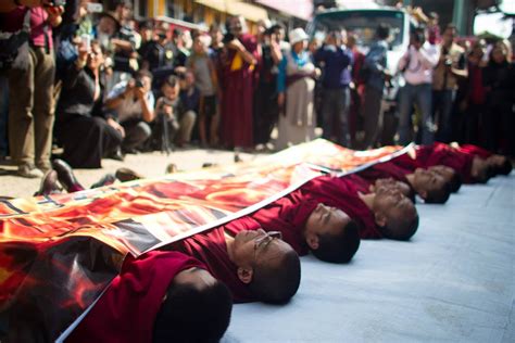 Exiled Tibetans Hold Memorial For Self Immolators Protesting Chinese