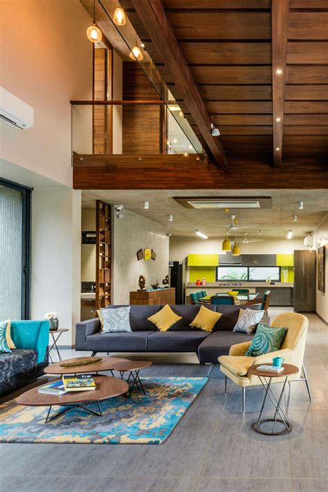 Badalbhai Bungalow By Inclined Studio Living Room Modern