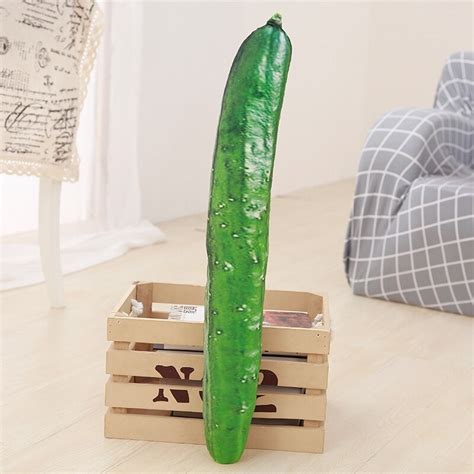 Pc Cm Funny Simulation Cucumber Plush Toy Stuffed Cute Vegetable