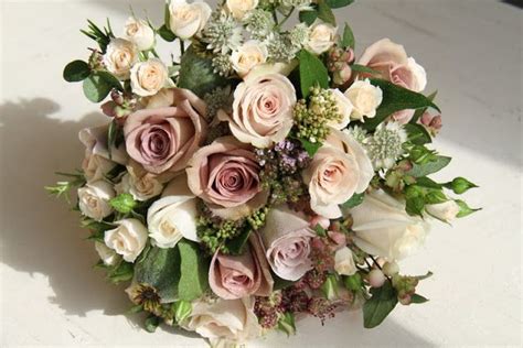 The Flower Magician Vintage Bridal Bouquet To Tone With Mocha Flower