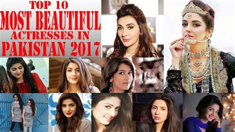 Top 10 Most Beautiful Pakistani Actresses Pakistani Actress
