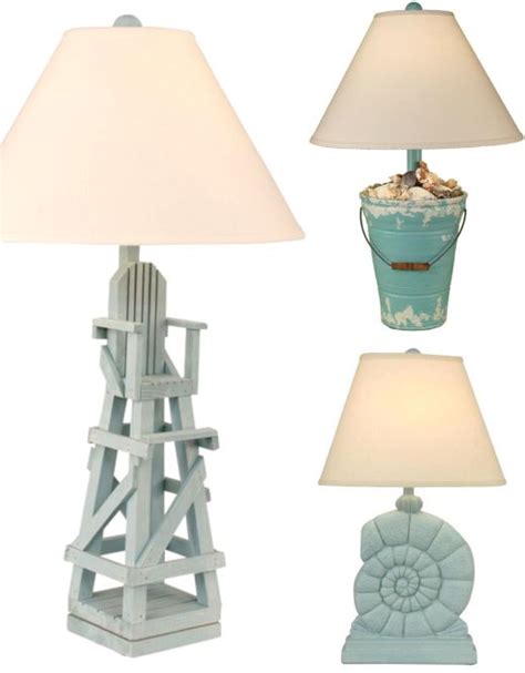 Classic Coastal Theme Table Lamps Coastal Lamp Lamp Nautical Lamp