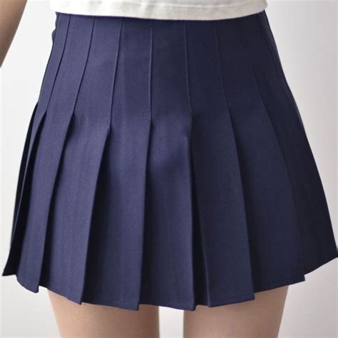 Pleated Tennis Skirt Navy Pleated Tennis Skirt Navy Pleated