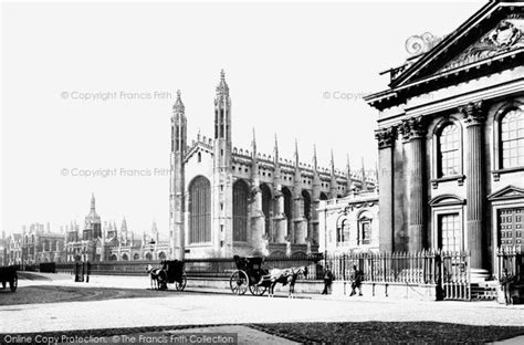 Photo Of Cambridge Kings Parade 1890 Francis Frith