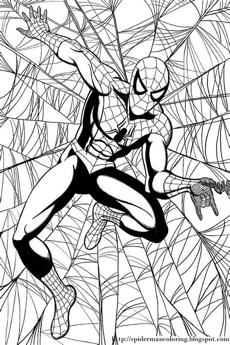 Spiderman Coloring Free Spiderman Coloring Avengers Coloring Pages