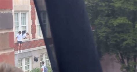 Video Shows Harrowing Moment Unc Students Jump From Windows During Shooting
