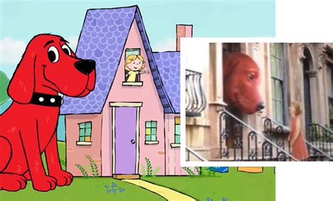 At home with clifford | newspaper hat. 'Clifford the Big Red Dog' Is Getting a Live-Action Film ...