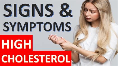 9 Signs And Symptoms Of High Cholesterol You Must Not Ignore Youtube