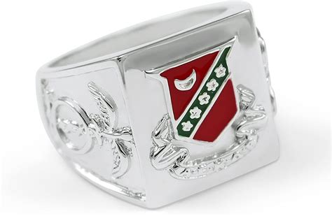 The Collegiate Standard Kappa Sigma Fraternity Sterling Silver Ring