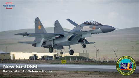 Kazakhstan Air Defence Forces Will Receive New 4 Sukhoi Su 30sm Fighter