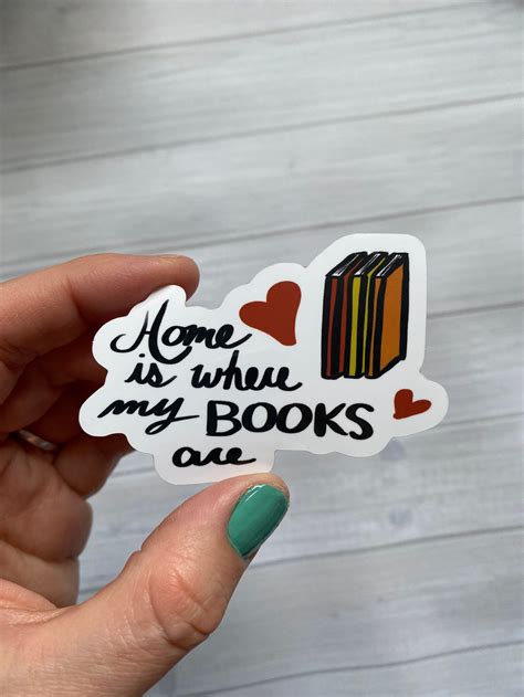Book Lover Sticker Bookworm Sticker Vinyl Sticker Laptop Decal Waterproof Sticker Book T